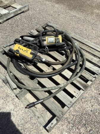 (2) DZTEC CONCRETE VIBRATORS