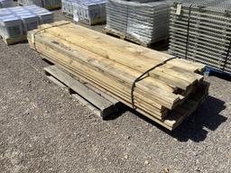 BUNDLE OF 2 X 4 LUMBER