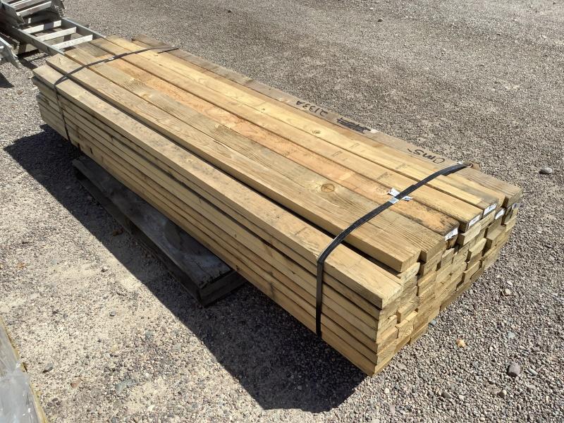 BUNDLE OF 2 X 4 LUMBER