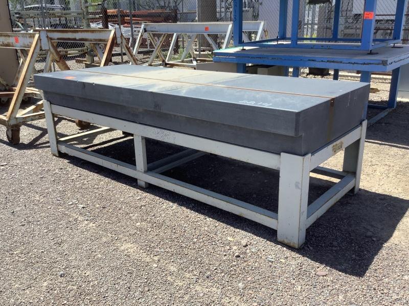 HEAVY DUTY STONE TOP WORK TABLE