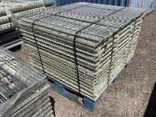 PALLET OF PALLET RACKING SHELVES