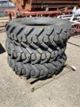 (3) GALAXY 14.00-24TG EQUIPMENT TIRES