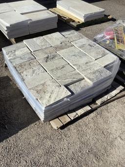 PALLET OF TRAVERTINE PAVERS