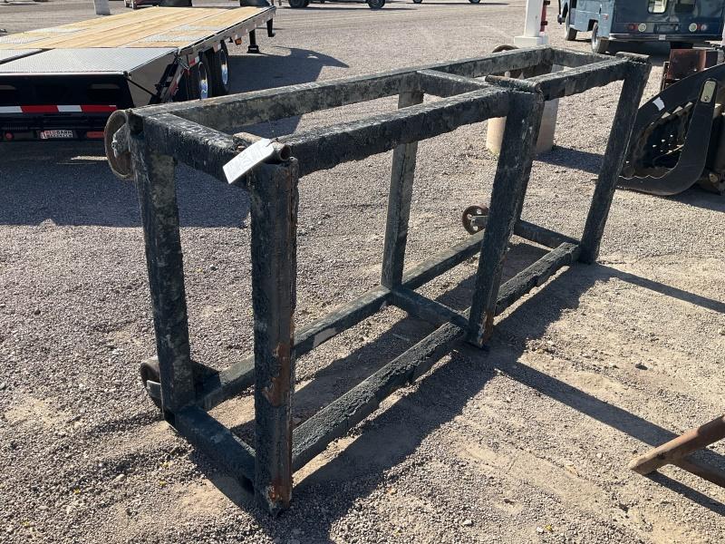 STEEL FRAMED ROLLING CART