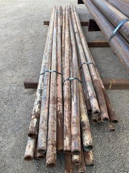 (3) BUNDLES OF 2 1/2IN PIPE