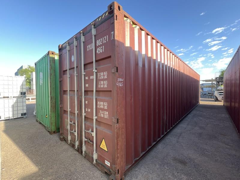 40FT HIGH-CUBE STORAGE CONTAINER