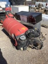 AIR COMPRESSOR, FUEK TANK, TOOLBOX