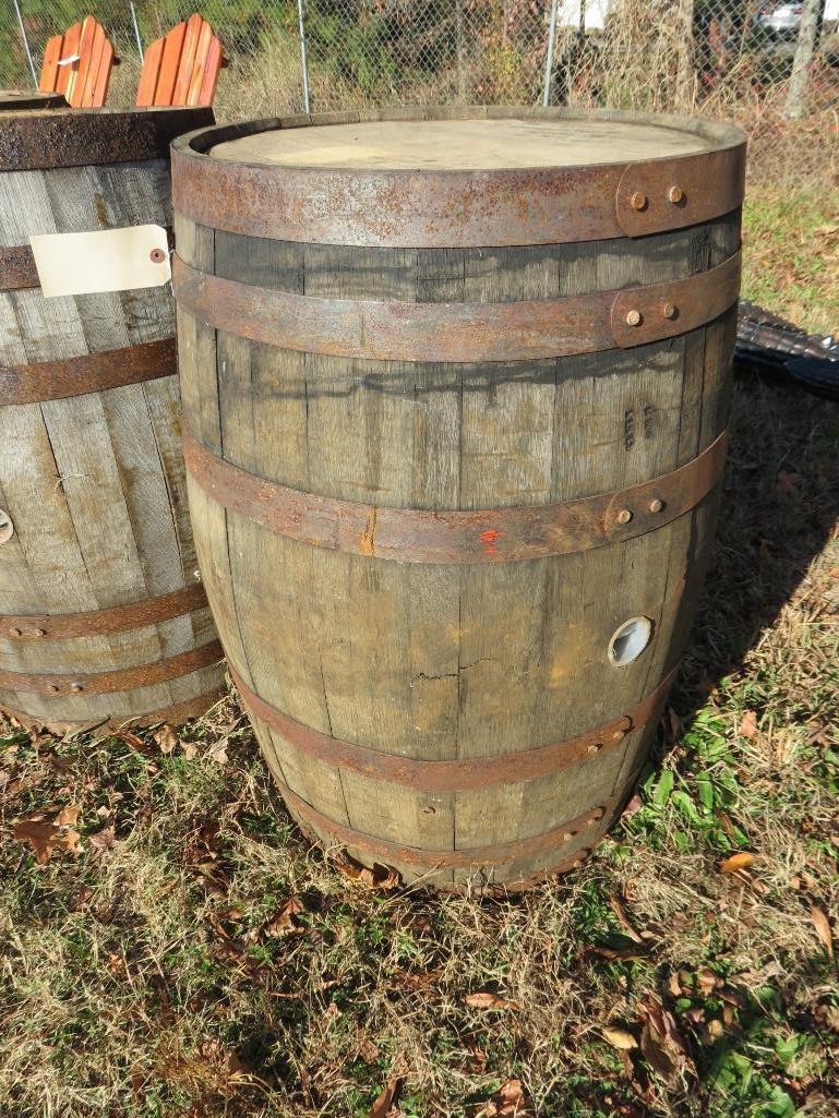 OAK WHISKEY BARREL