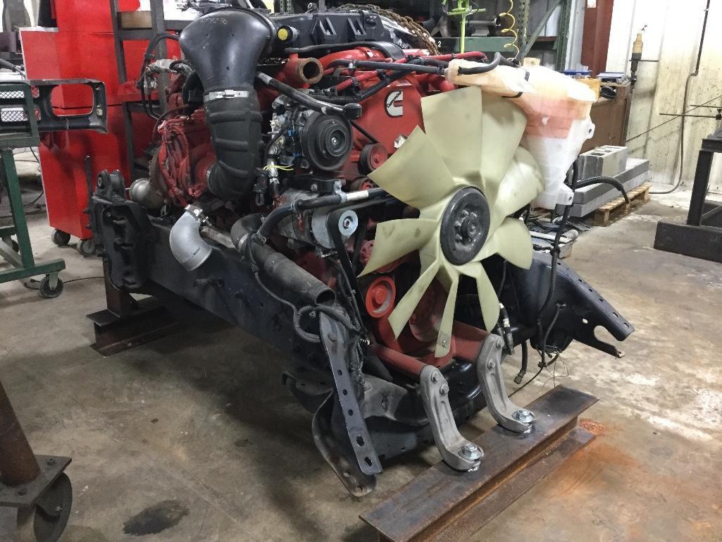 2016 CUMMINS 400 HP DIESEL ENGINE (222000 MILES)