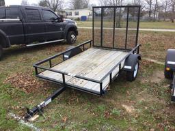 2018 CARRY ON UNTILITY TRAILER (5FT X 8FT, SINGLE AXLE, VIN-4YMBU0811JG0097