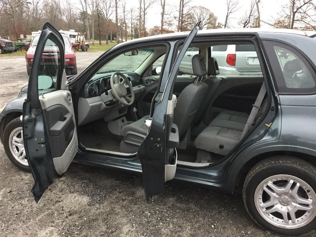 2006 CHRYSLER PT CRUISER (AT, 2.4L, MILES READ 189618, VIN-3A4FY48BX6T22637