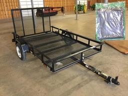 CARRY ON 5X8 UTILITY TRAILER (S/A, LANDSCAPE GATE, NO TITLE)