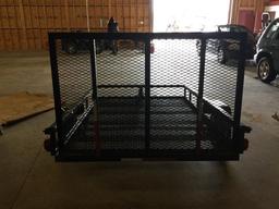 CARRY ON 5X8 UTILITY TRAILER (S/A, LANDSCAPE GATE, NO TITLE)