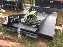 UNUSED SKID STEER ROTARY MOWER ATTACH. (STD FLOW, 80 INCH)