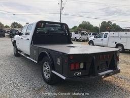 2013 CHEV SILVERADO SILVERADO 3500HD FLATBED TRUCK (ALLISON AT, 6.6L DURAMAX TURBO DIESEL CREW CAB,