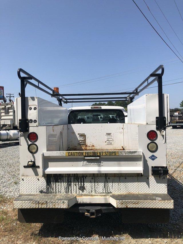 2009 FORD F-250 SERVICE TRUCK W/LADDER RACK (AT, 5.4L PROPANE, 8ft KNAPHEIDE BED, EXT CAB, MILES