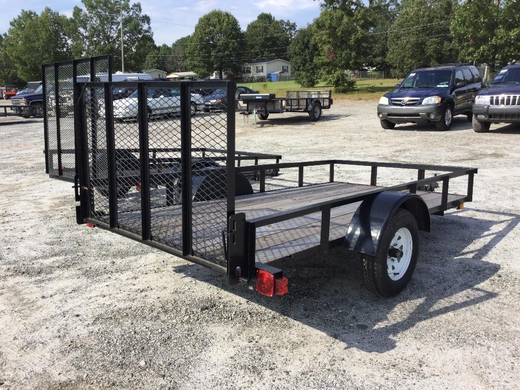 2018 CURRAHEE UTILITY TRAILER (5X10, WOOD FLOOR, VIN-4TELS1019J1039021)