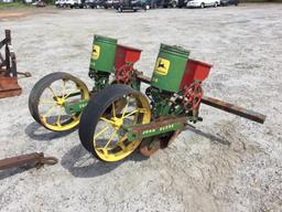 JOHN DEERE 2 ROW PLANTER W/CANDY SEED BOXES