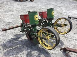 JOHN DEERE 2 ROW PLANTER W/CANDY SEED BOXES