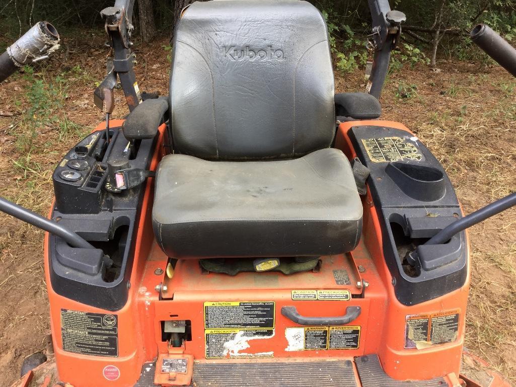 KUBOTA ZD331 ZERO TURN MOWER (HOURS READ 1308, SN-10972, 60'' DECK, HAVE TO JUMP ACROSS STARTER TO