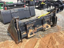 74'' 4-N-1 BUCKET SKID STEER ATTACHMENT