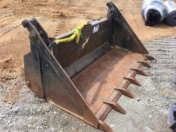 74'' 4-N-1 BUCKET SKID STEER ATTACHMENT