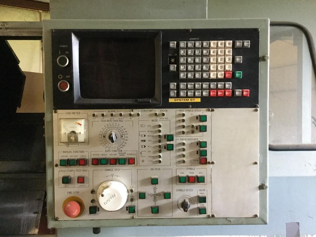 WHACEON MACHINERY CO. CNC LATHE (****INCOMPLETE, WORKING CONDITION UNKNOWN****, FANUC SYSTEM 6T)