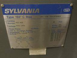 MULTITAP TRANSFORMER WITH DISCONNECT ON WHEELS (480V - 240V, 45 KVA)