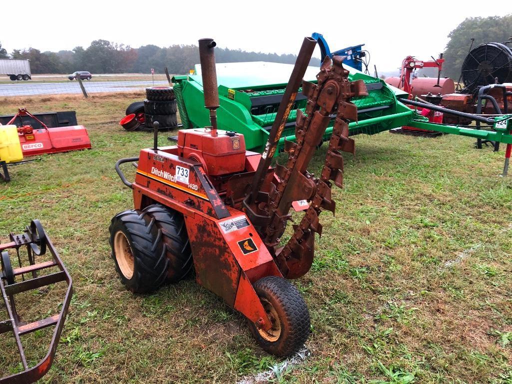 DITCH WITCH 1420 WALK BEHIND TRENCHER (KOHLER ENGINE)