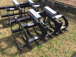 UNUSED 66" BRUSH GRAPPLE (2 CYLINDER)