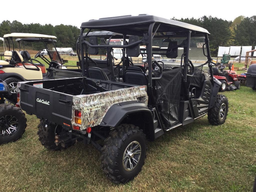 2016 CUB CADET SIDE BY SIDE