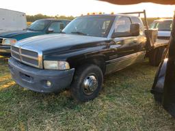 1998 DODGE RAM 3500 FLATBED TK