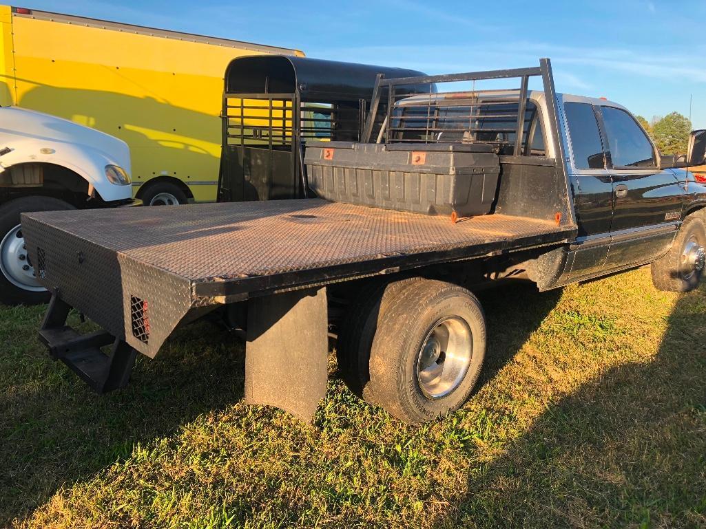 1998 DODGE RAM 3500 FLATBED TK