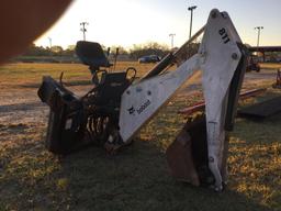 BOBCAT 811 SKIDSTEER ATTACHMENT BACKHOE