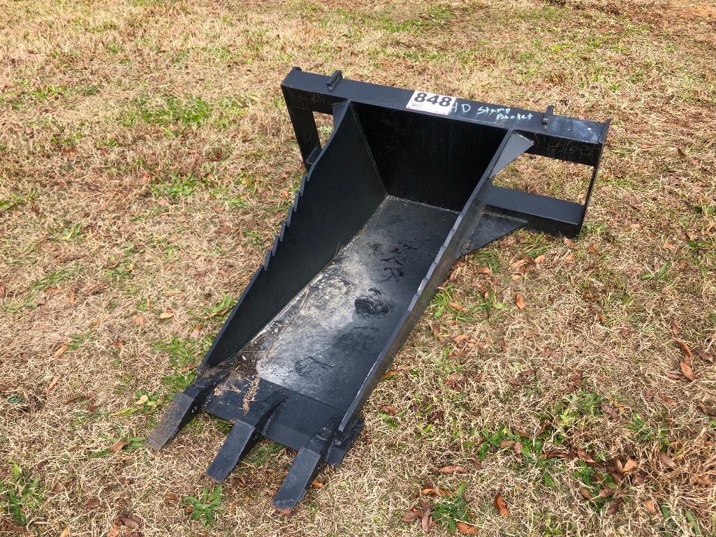 SKID STEER STUMP BUCKET