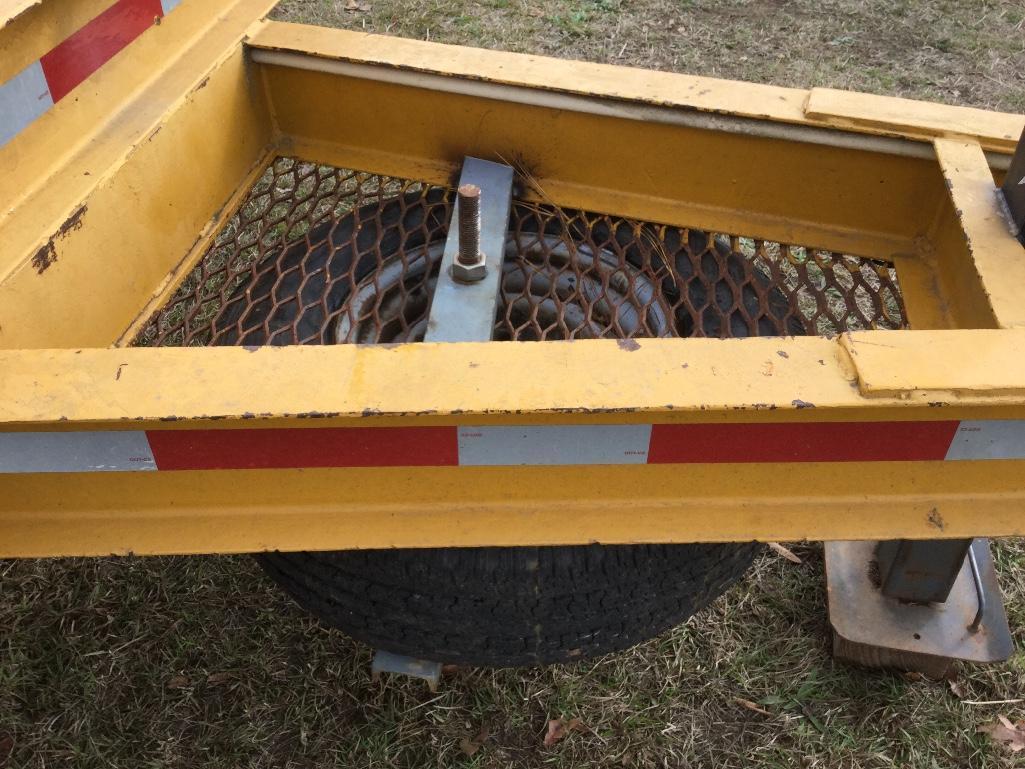 REID 8' X 18' EQUIPMENT TRAILER (NO TITLE, UNUSED TIRES, UNUSED WHEELS, BRA