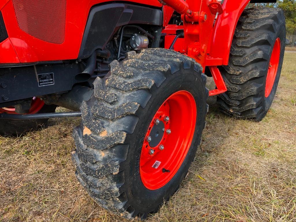 KUBOTA L2501 TRACTOR WITH LOADER (LIKE NEW, WARRANTY THROUGH 4-12-2020, ONLY 38 HRS, LA525 LOADER,