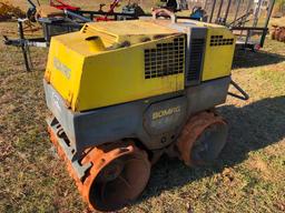 BOMAG VIBRATORY COMPACTOR (DIESEL, 33 IN, MODEL BW8 ST, SN-101720020548) - RESERVE 2000