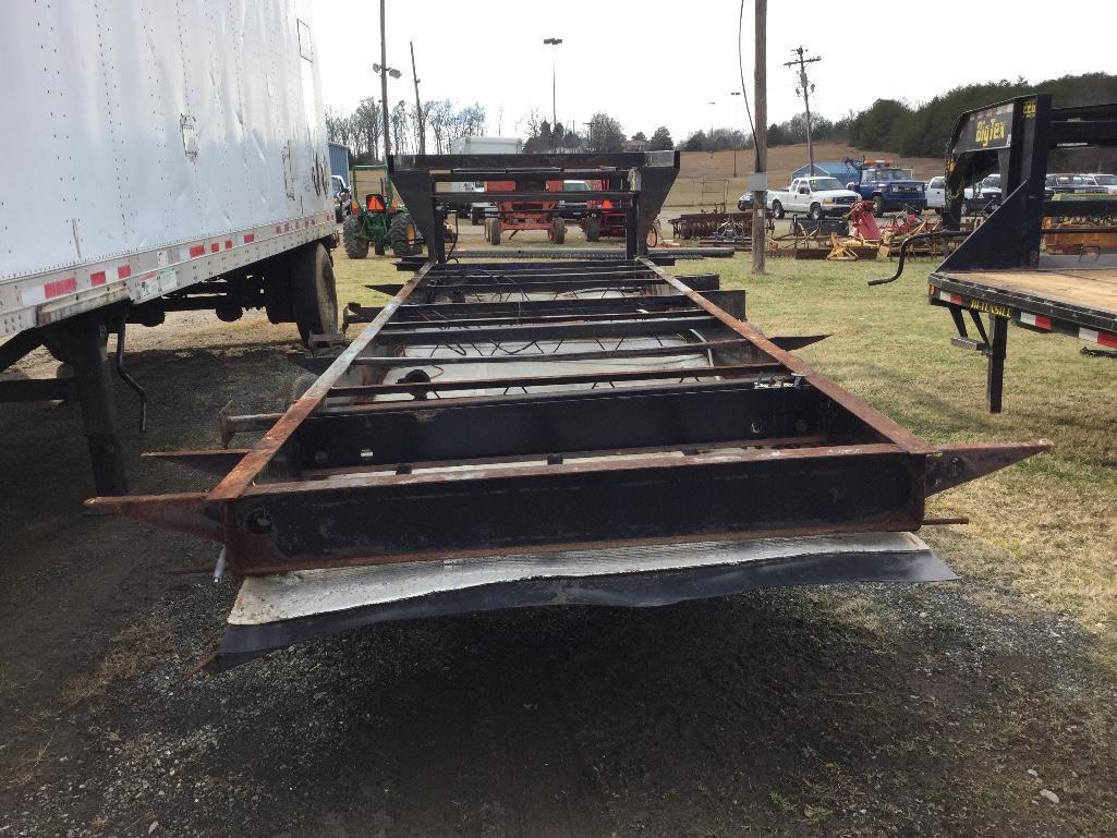 NO TITLE, CAMPER TRAILER FRAME, HAS CERTIFICATE OF DESTRUCTION, T/A, 5TH WHEEL HITCH, 20FT ,