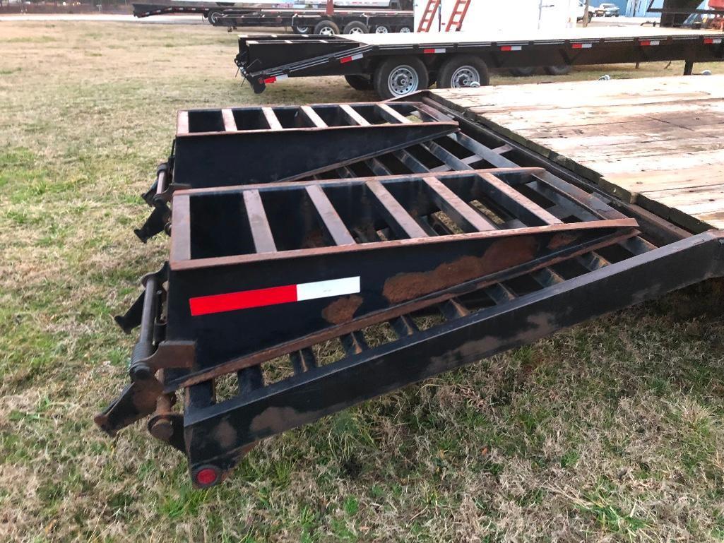 2010 PRO TRAK TRAILER (24' FLAT W/5FT DOVETAIL, VIN-5BN0G2923AW000734)