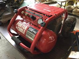 PORTER CABLE JOB BOSS AIR COMPRESSOR (MODEL C3151, 4.5 GALLON, OIL-FREE, WORKING CONDITION)