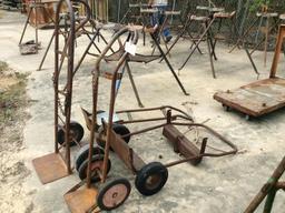 (4) BOTTLE HAND TRUCKS