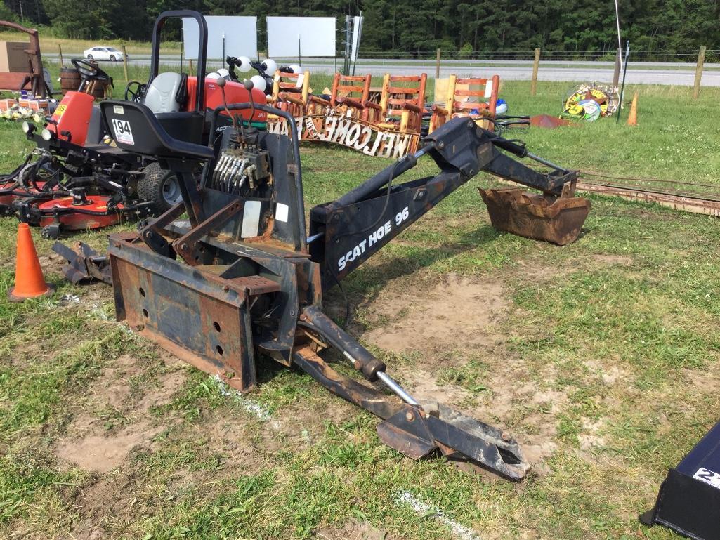 Scat Hoe Skidsteer Backhoe R1