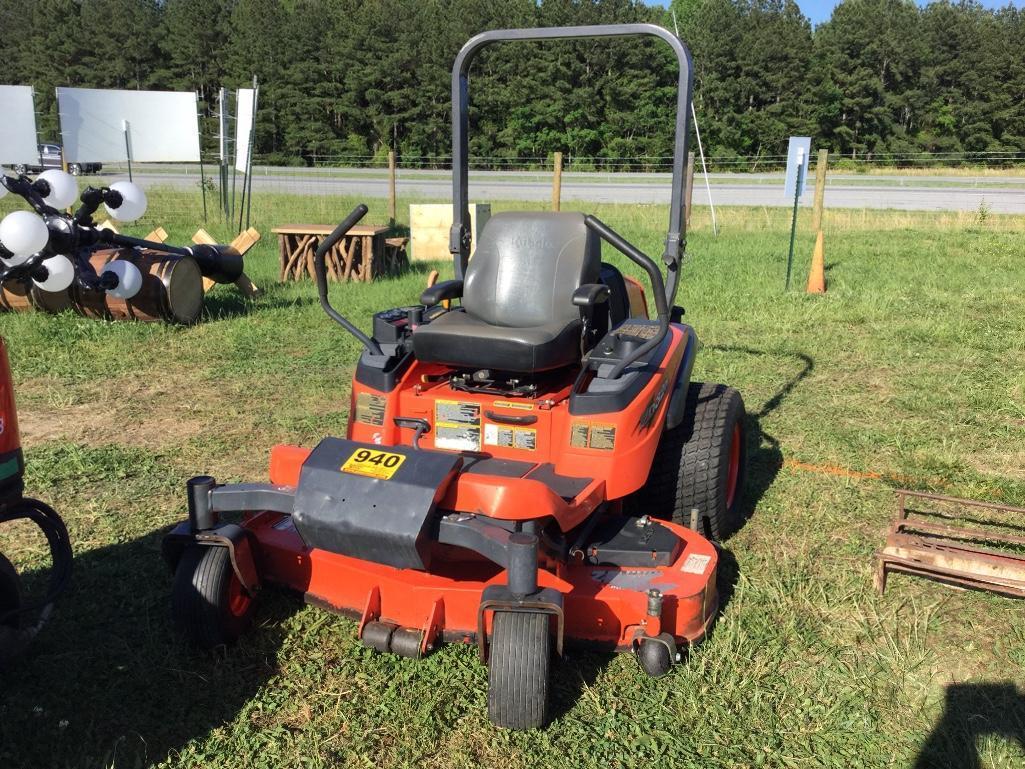 Kubota Z D326 Zero Turn Mower (60in Cut, Diesel, SN-RCK60P3312, HRs 1500) R1