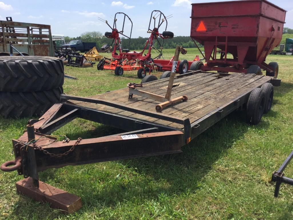 "16ft Utility Trailer NO TITLE (2 Axles)