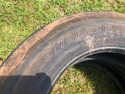 (2) TOYO TRUCK TIRES 265/75R 22.5