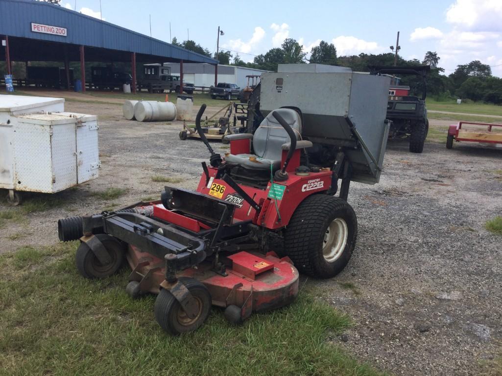 COUNTRY CLIPPER ZETON ZERO TURN MOWER (60in CUT, 25hp, KAWASAKI, W/GRASS CATCHER) R1