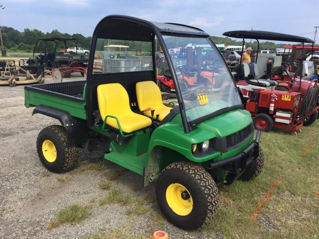 2006 JOHN DEERE HPX GATOR UTV (4X4, HRS 417, MANUAL DUMP BED, 27hp KAWASAKI ENGINE) R1