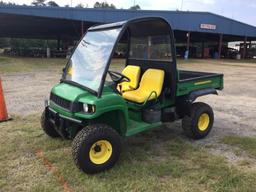 2006 JOHN DEERE HPX GATOR UTV (4X4, HRS 417, MANUAL DUMP BED, 27hp KAWASAKI ENGINE) R1