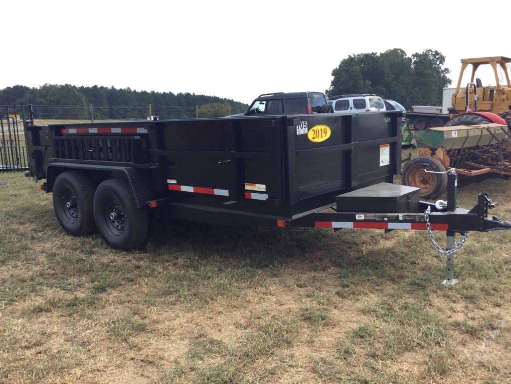 2019 CARRY-ON 7X14 DUMP TRAILER